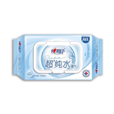 Hearttex Pure Water Wet Wipes 80 Pack